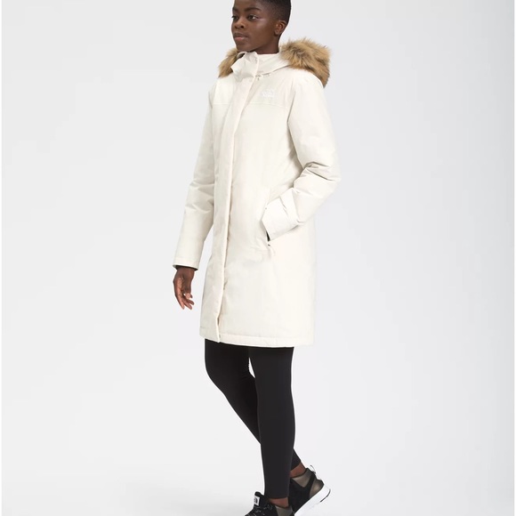 The North Face Jackets & Blazers - NWT women vintage white North Face - Arctic Parka long coat hood faux fur